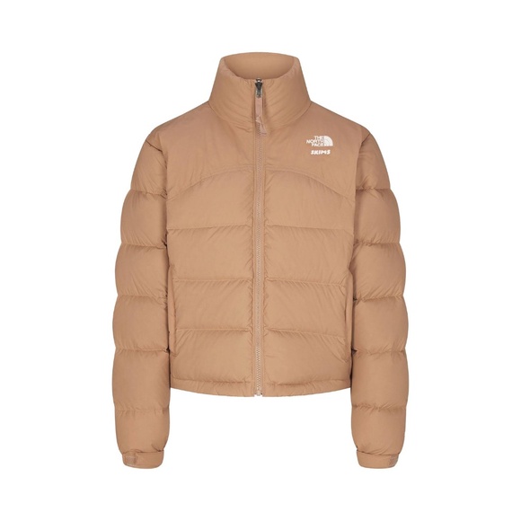 SKIMS Jackets & Blazers - SKIMS X THE NORTH FACE 2000 RETRO NUPTSE JACKET Ochre Size Medium